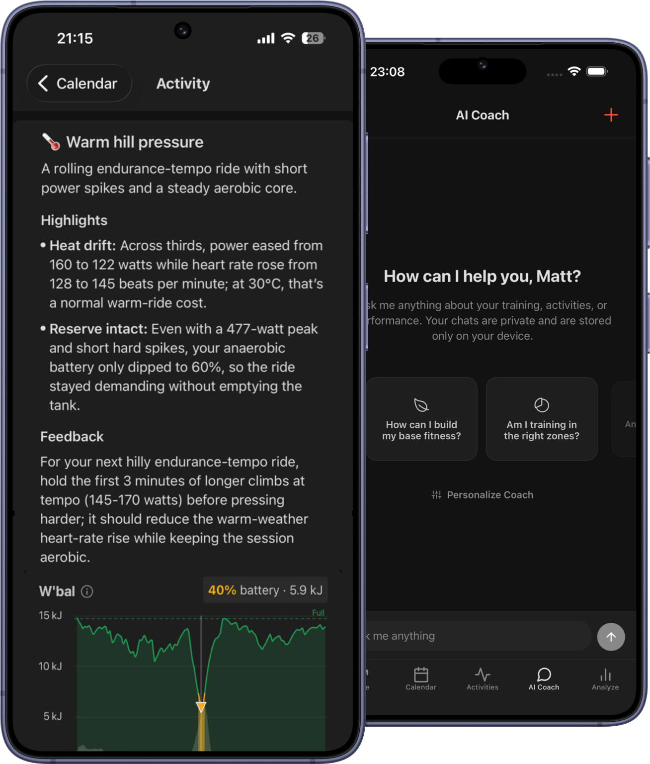 AI Cycling coach